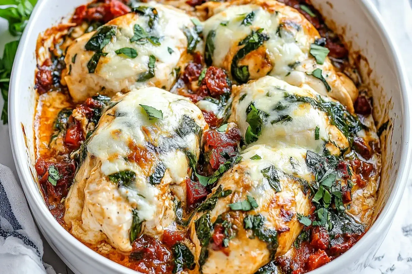 Baked Tuscan Chicken Casserole: A Comforting Italian-American Delight